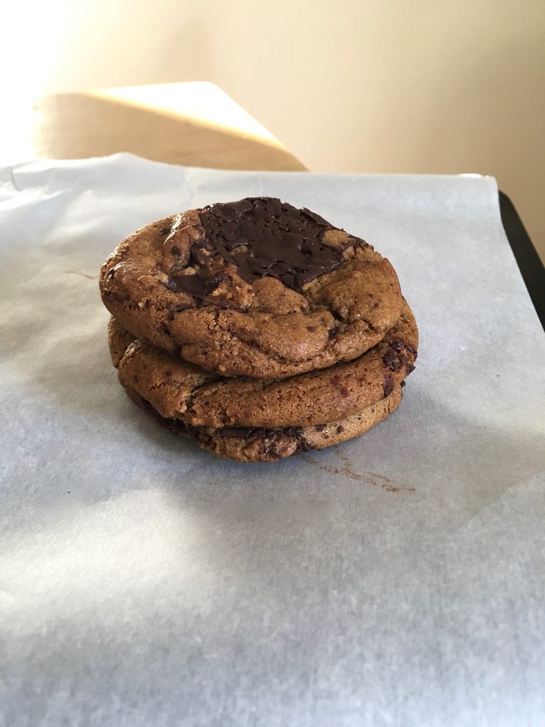 Salted Chocolate Chip Cookies - 5