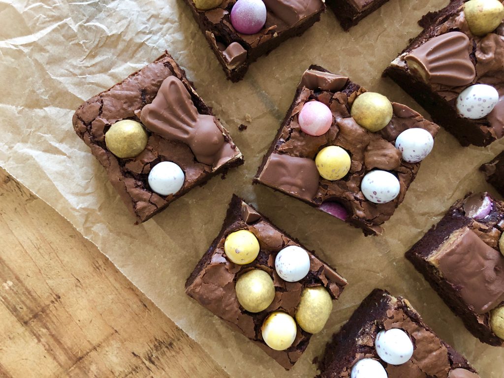 Chocolate Easter Egg Brownies 2