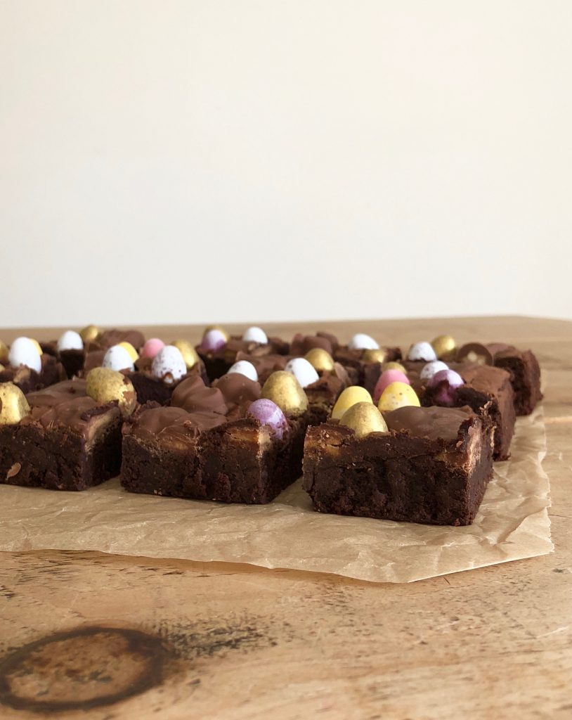 Chocolate Easter Egg Brownies 3