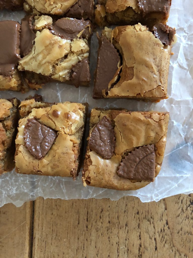 Peanut Butter Cup Blondies - 2