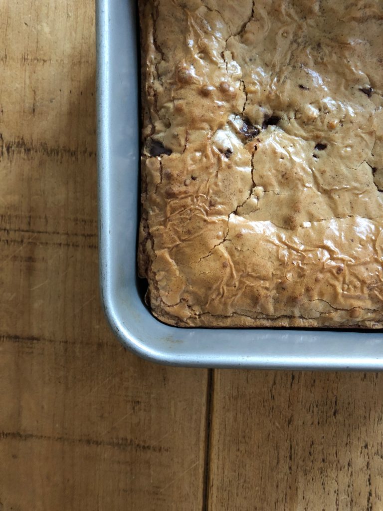 Brown Butter Miso Blondies - 1