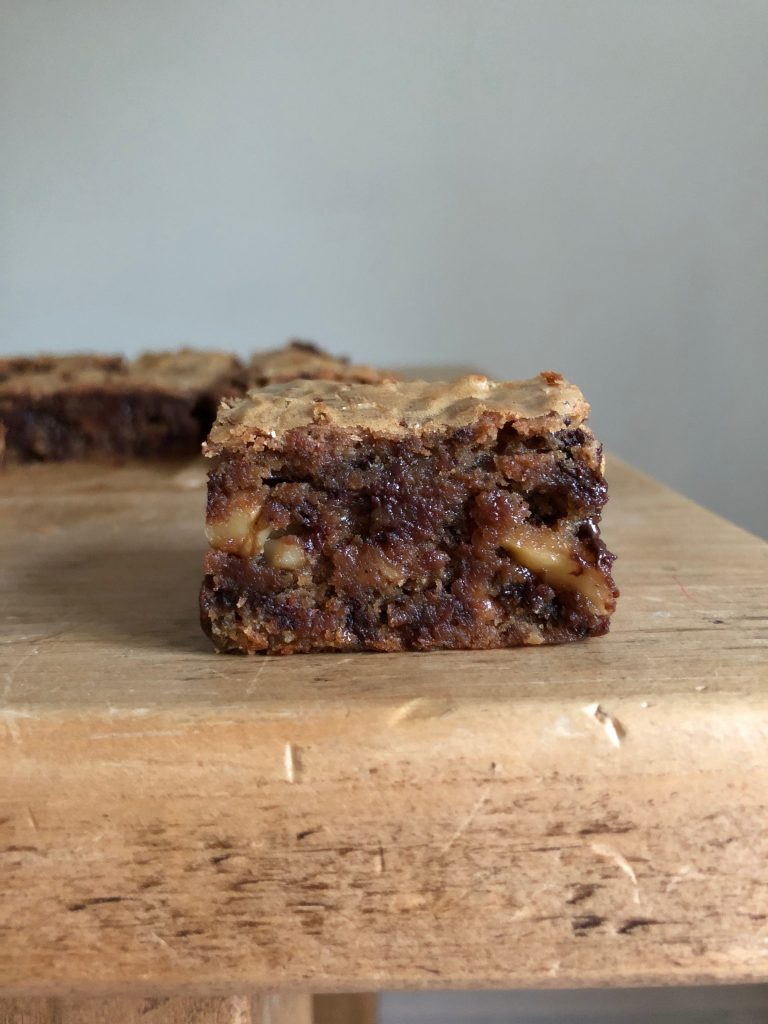 Brown Butter Miso Blondies - 6