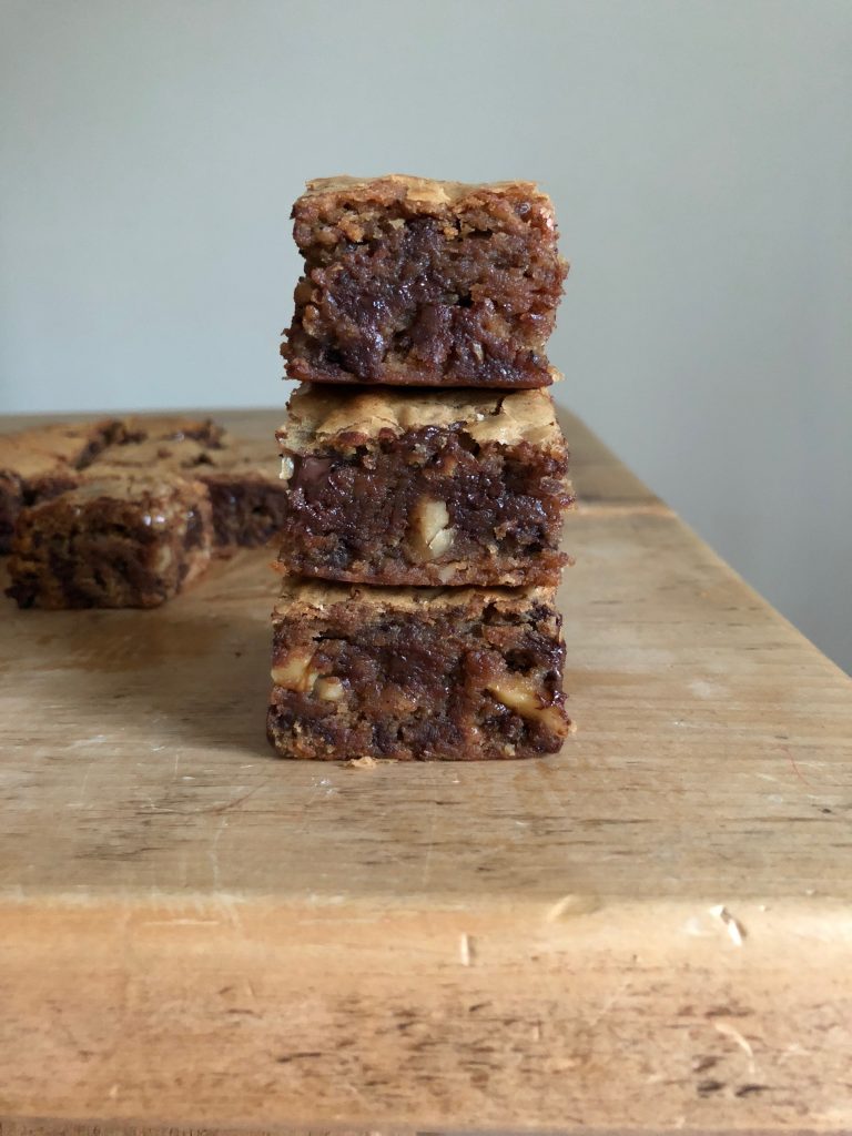 Brown Butter Miso Blondies - 7