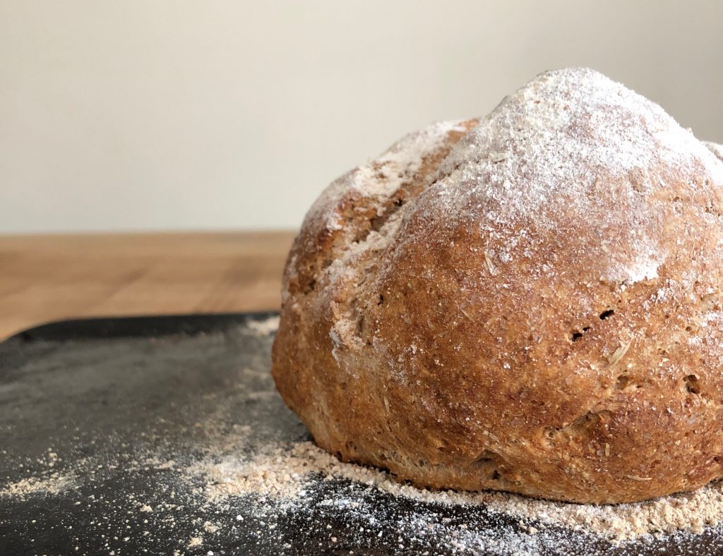 Wholemeal spelt soda bread - 3