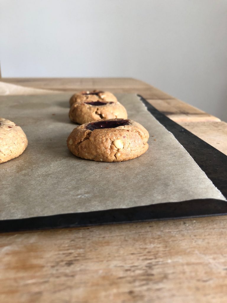 Peanut Butter & Jam Thumbprint Cookies - 6