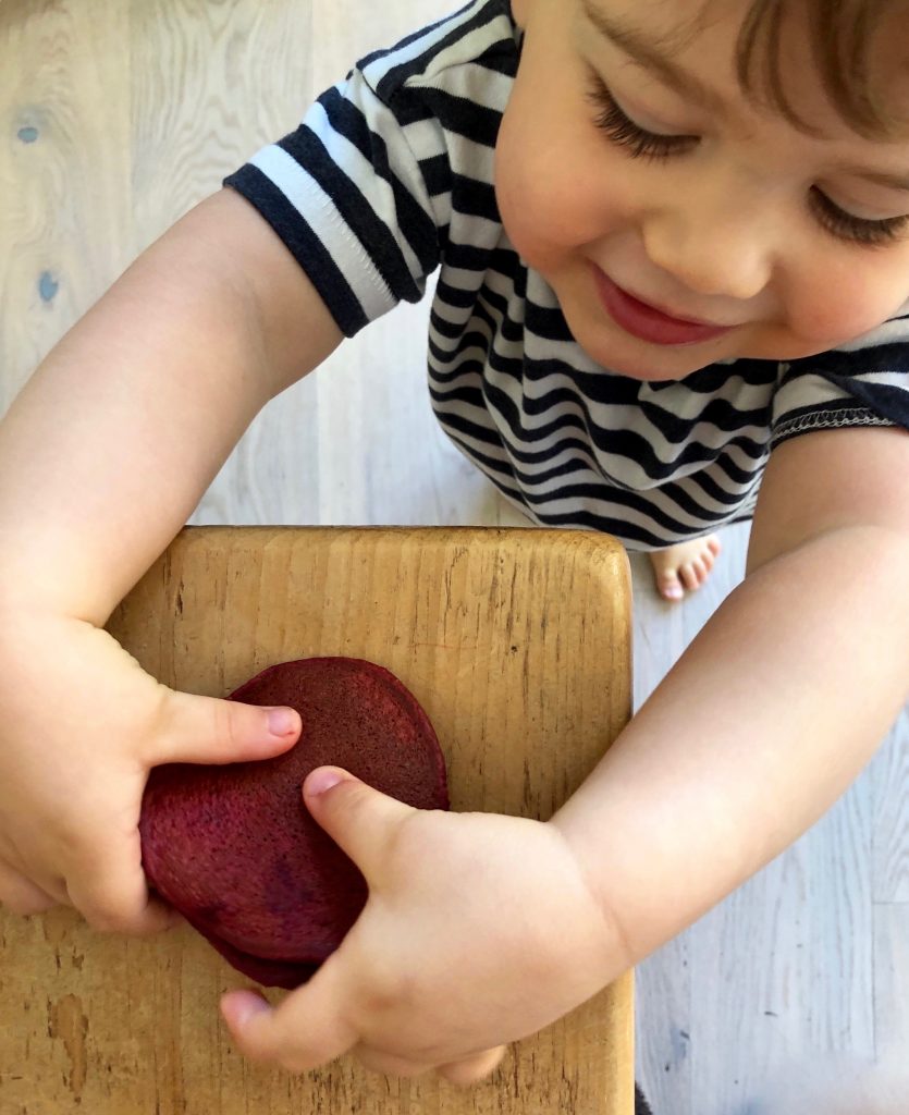 Beetroot pancakes 