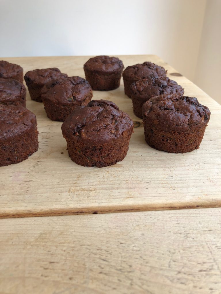 Chocolate Courgette Muffins - 2