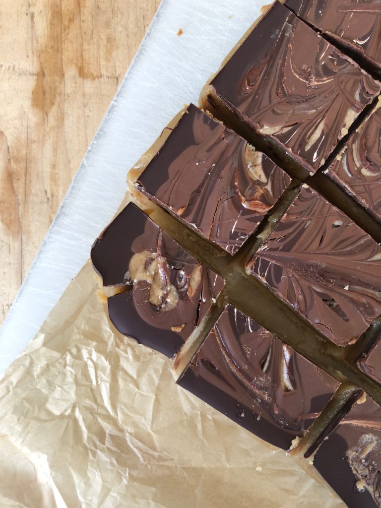 Peanut Butter Millionaire's Shortbread - 1