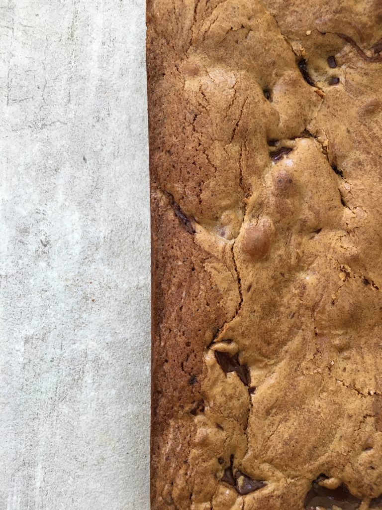 Brown Butter Butterscotch Chocolate Chunk Cookie Bars - 1