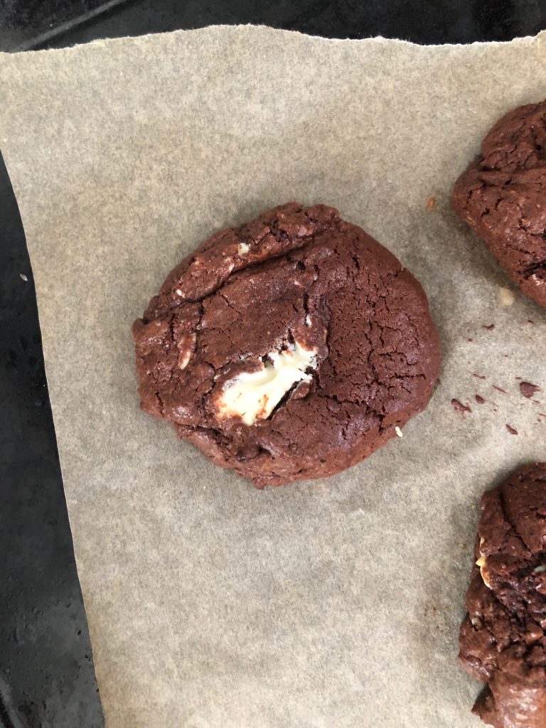 Rye Chocolate Brownie Cookies - 2
