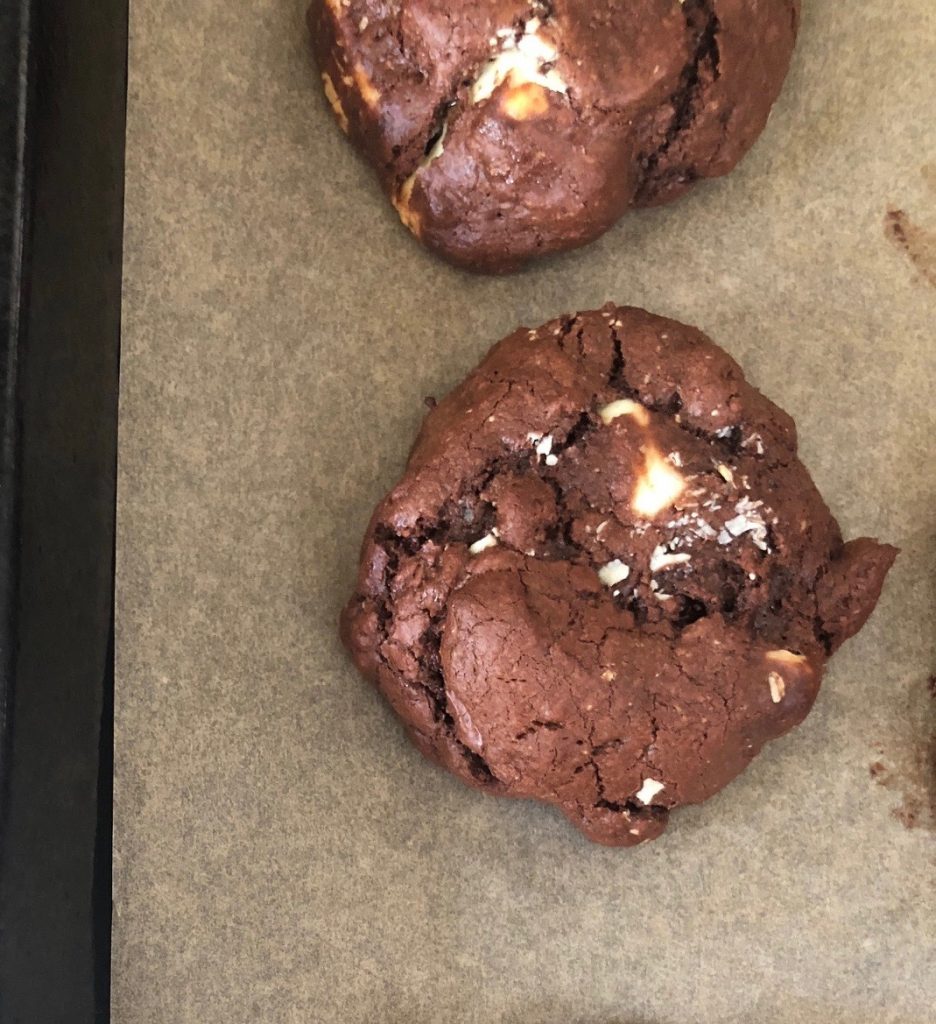 Rye Chocolate Brownie Cookies - 3
