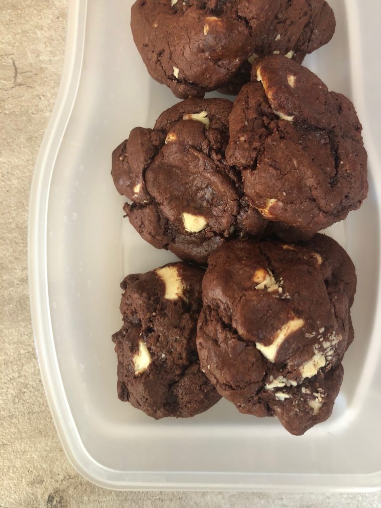 Rye Chocolate Brownie Cookies - 6